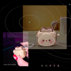 Ropyk-Porte-clés Panda Machine à Pain - L'Accessoire Anti-Stress le Plus Craquant du Game 🐼