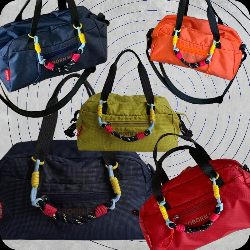 Ropyk - Sac Bowling Nylon - Léger, Spacieux, Toujours Stylé