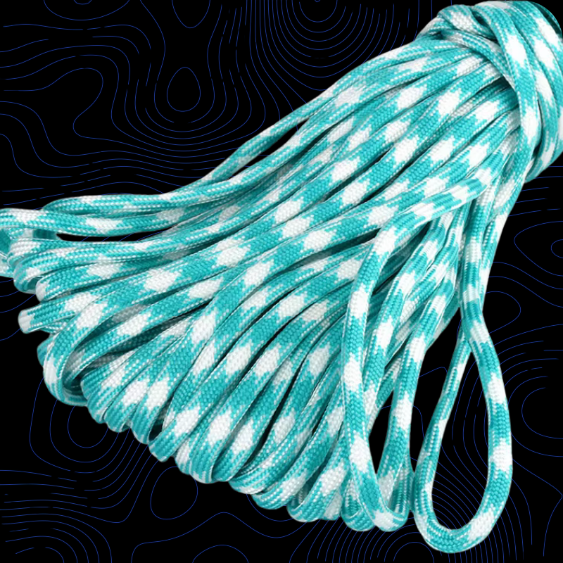 Ropyk - Corde Paracorde 5mm (10M) – Cordon pour Sac, Porte-Clés et Bracelet DIY