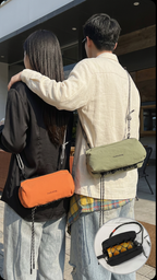 Ropyk - Mini Sac Carré Sling & Porte-Bouteille - Petit Format, Grand Style