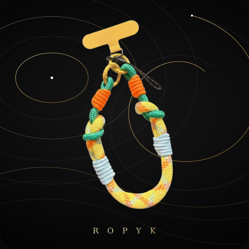 Ropyk - Cordon Universel Dragonne Poignet pour Smartphone – Attache Anti-Chute