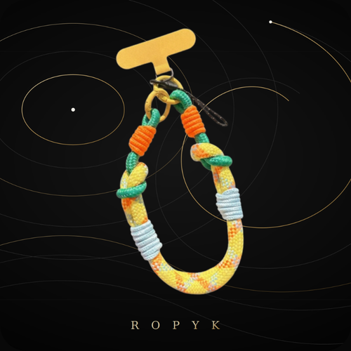 Ropyk - Cordon Universel Dragonne Poignet pour Smartphone – Attache Anti-Chute
