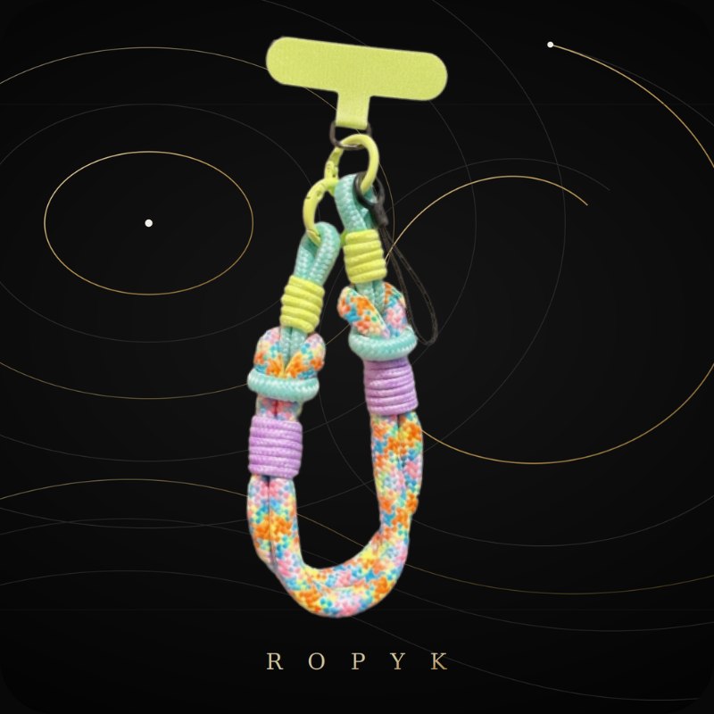 Ropyk - Cordon Universel Dragonne Poignet pour Smartphone – Attache Anti-Chute