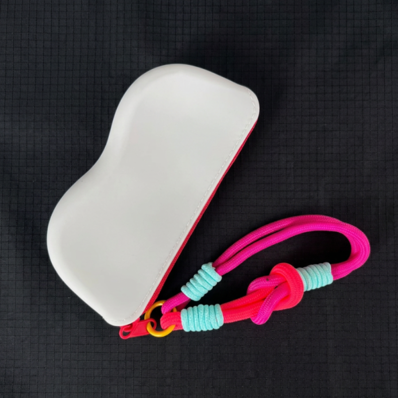 Ropyk - Étui à Lunettes en Silicone – Pochette Zippée Étanche pour Lunettes de Soleil.