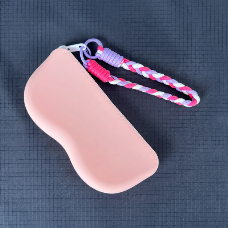 Ropyk - Étui à Lunettes en Silicone – Pochette Zippée Étanche pour Lunettes de Soleil.