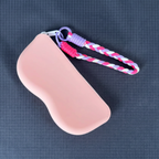 Ropyk - Étui à Lunettes en Silicone – Pochette Zippée Étanche pour Lunettes de Soleil.