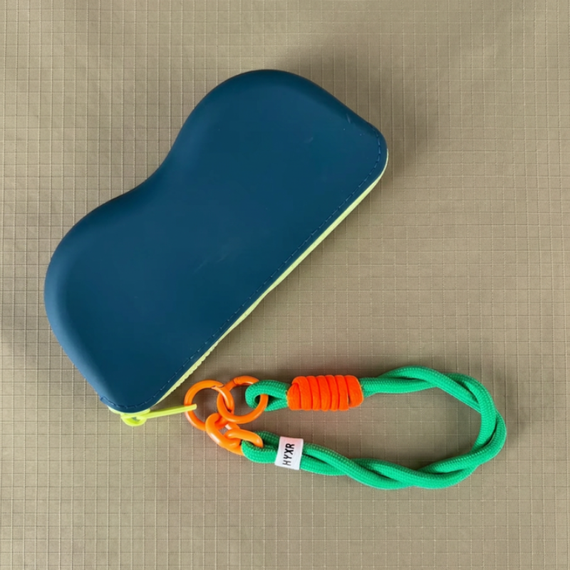 Ropyk - Étui à Lunettes en Silicone – Pochette Zippée Étanche pour Lunettes de Soleil.