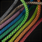 Ropyk - Paracorde DIY - 320 Coloris pour Sac & Porte-clés
