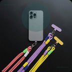 Ropyk - Cordon Universel 3-en-1 pour Téléphone –Tour de Cou, Dragonne Poignet et Attache Anti-Chute