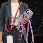 Ropyk - Lanyard en Paracorde pour Téléphone – Bandoulière Réglable, Anti-Chute