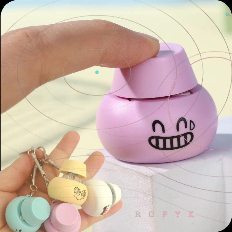 Ropyk-Le Porte-clés Anti-Rage-Clavier - Pour Ceux Qui Ont Besoin de Cliquer Sur Quelque Chose 🎹