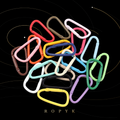 Ropyk - Lot de 10 Mousquetons Déco Alliage – Multicolores, Forme D, Clip Porte-clés & Sa