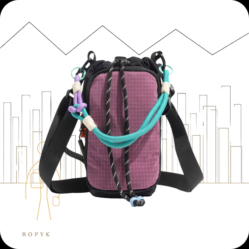Ropyk - Sacoche Bandoulière Sport & Casual - Unisexe en Nylon