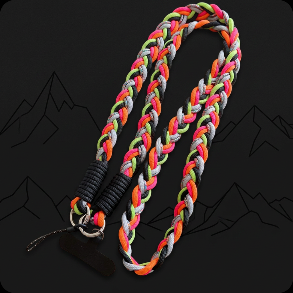 Ropyk - Cordon Universel 2-en-1 pour Téléphone –Tour de Cou,  Attache Anti-Chute
