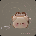 Ropyk-Porte-clés Panda Machine à Pain - L'Accessoire Anti-Stress le Plus Craquant du Game 🐼
