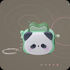 Ropyk-Porte-clés Panda Machine à Pain - L'Accessoire Anti-Stress le Plus Craquant du Game 🐼