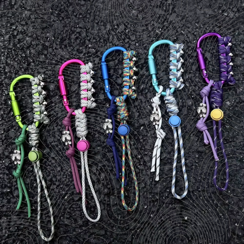 Ropyk - Porte-clés Cordon Style Outdoor – Anti-Chute, Boucle Sac