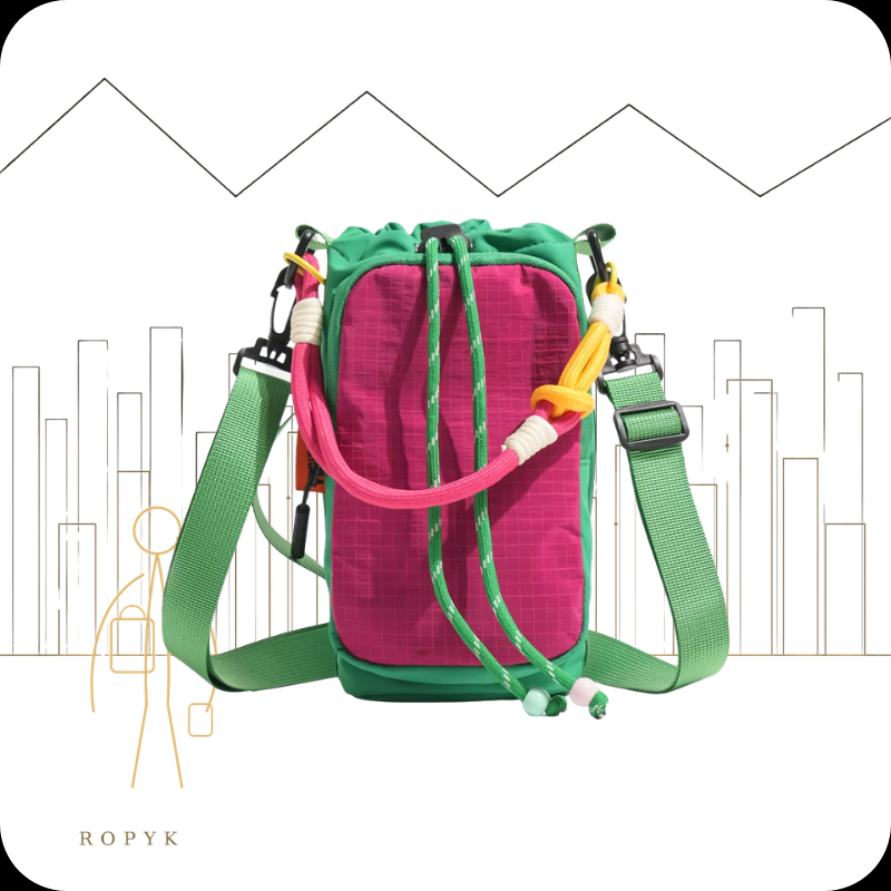 Ropyk - Sacoche Bandoulière Sport & Casual - Unisexe en Nylon