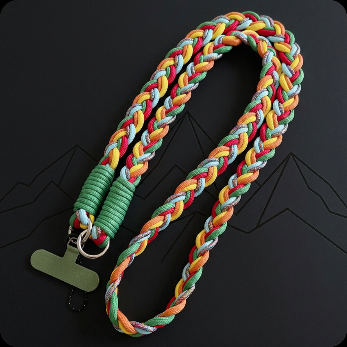 Ropyk - Cordon Universel 2-en-1 pour Téléphone –Tour de Cou,  Attache Anti-Chute